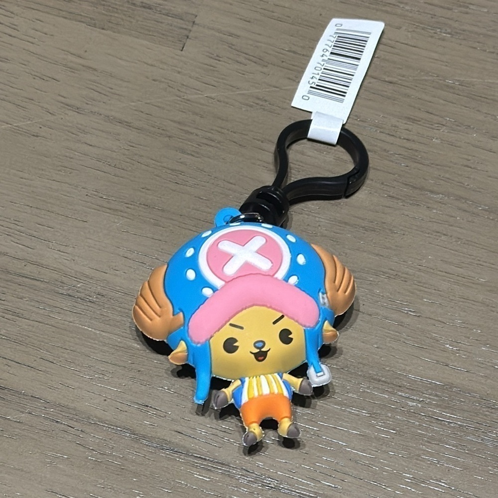 NWT One Piece Action Figure Set of 2 Keychains Tony Tony Chopper & Franky OS - Picture 3 of 6